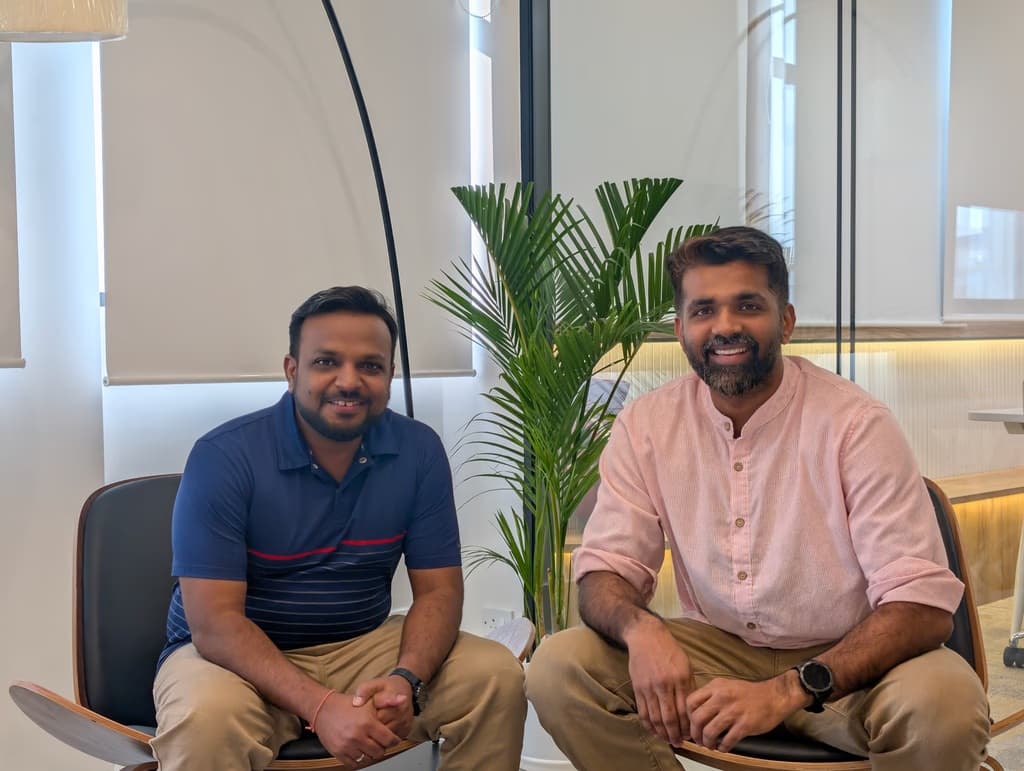 Neeraj Kushwaha and Anand Kumar Ramakrishnan, co-founders of third i